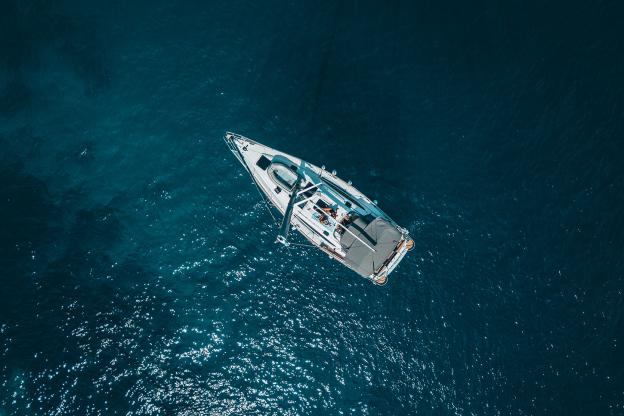 Boat out at sea